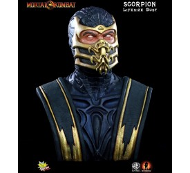 Mortal Kombat 9 Scorpion 1/1 Life Size Bust